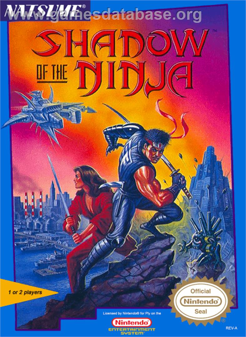 Shadow of the Ninja - Nintendo NES - Artwork - Box