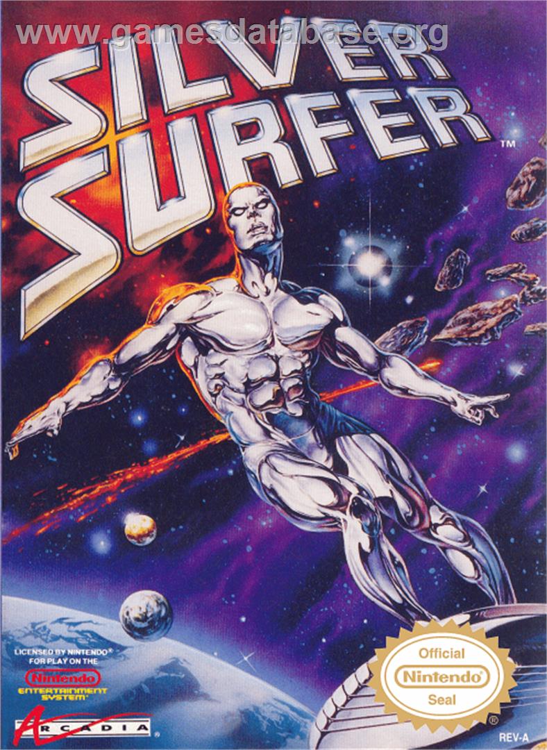 Silver Surfer - Nintendo NES - Artwork - Box