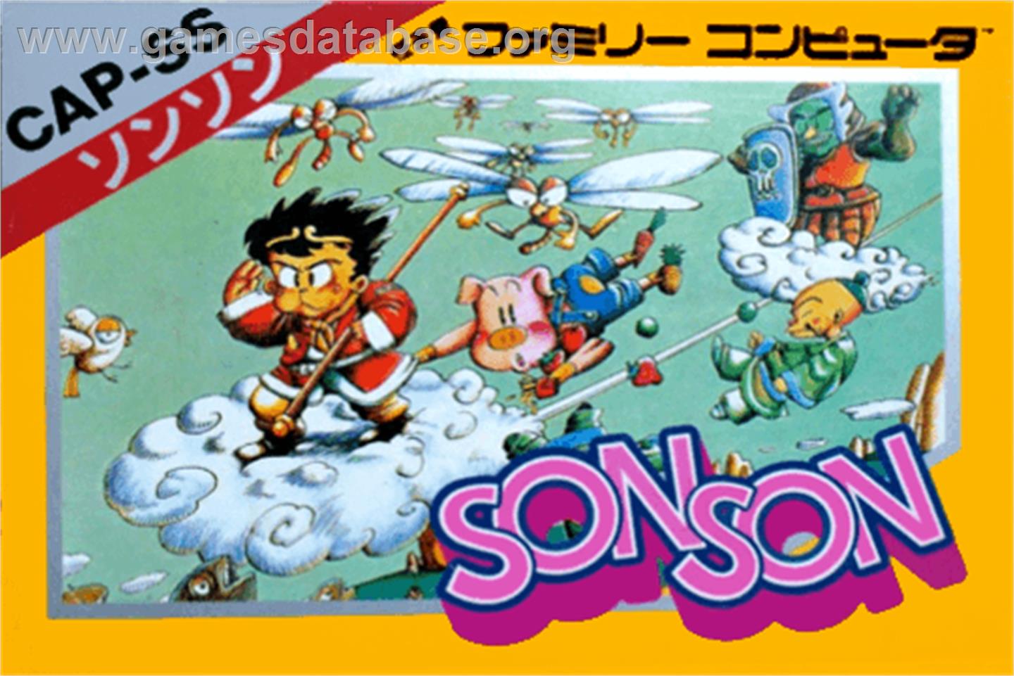 Son Son - Nintendo NES - Artwork - Box