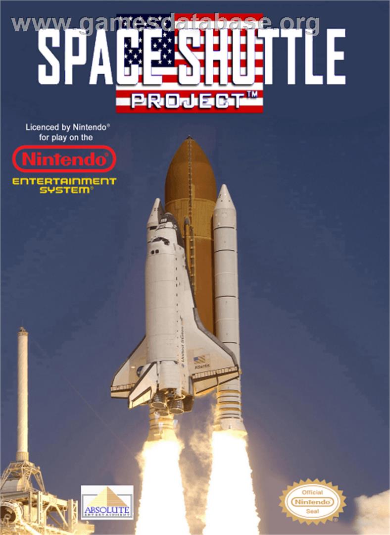 Space Shuttle Project - Nintendo NES - Artwork - Box