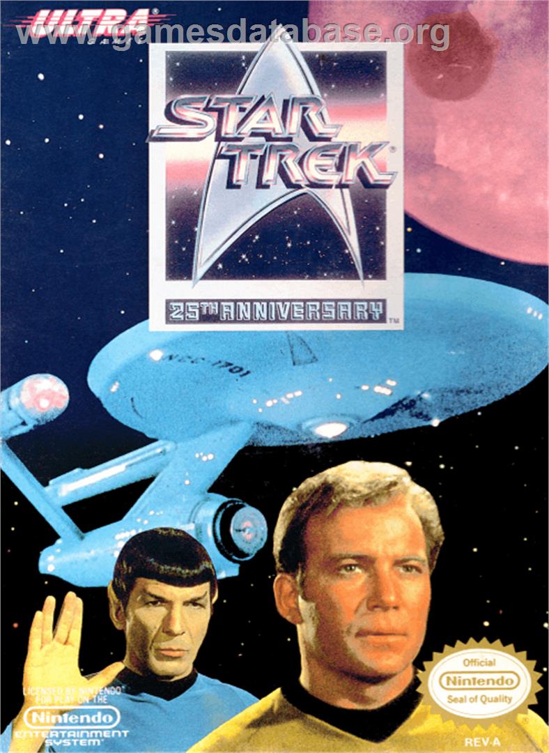 Star Trek 25th Anniversary - Nintendo NES - Artwork - Box