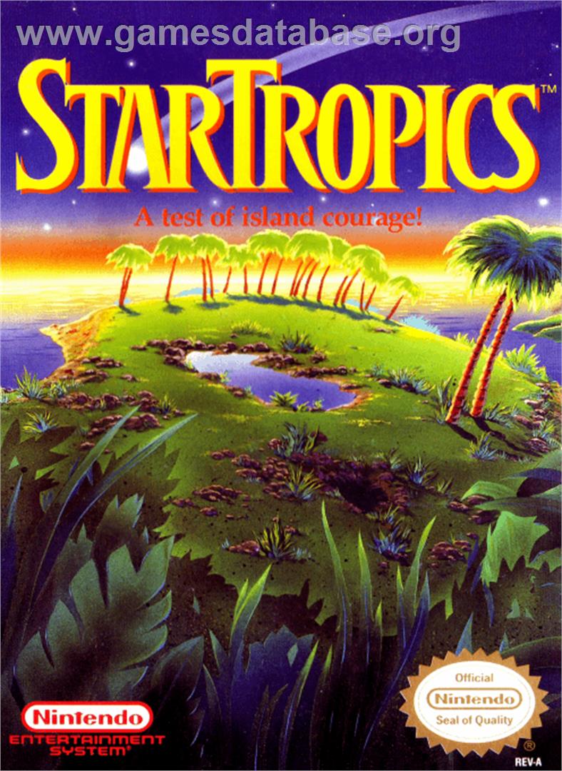 Star Tropics - Nintendo NES - Artwork - Box