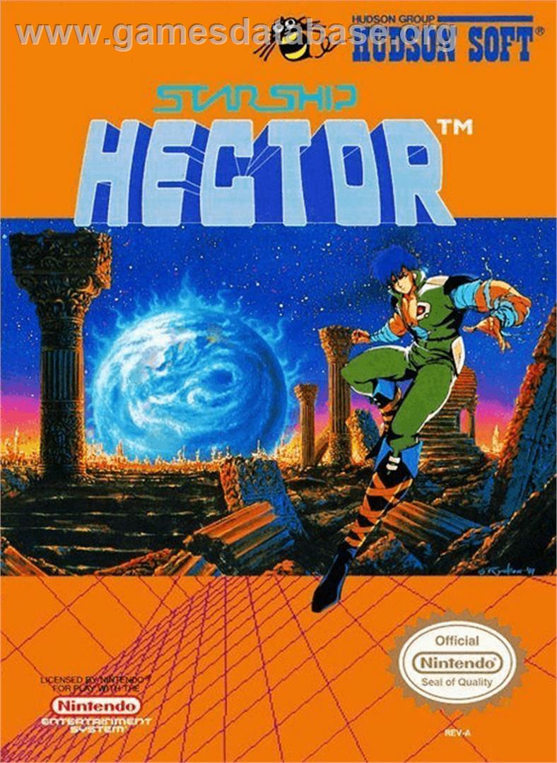 Starship Hector - Nintendo NES - Artwork - Box