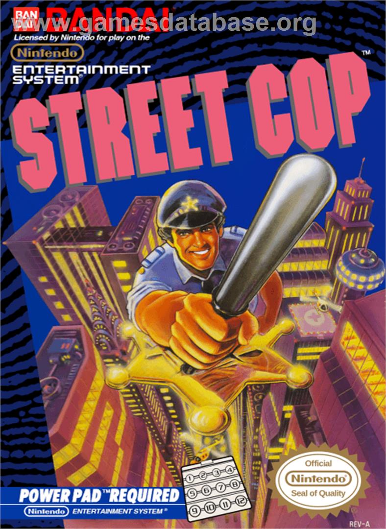 Street Cop - Nintendo NES - Artwork - Box