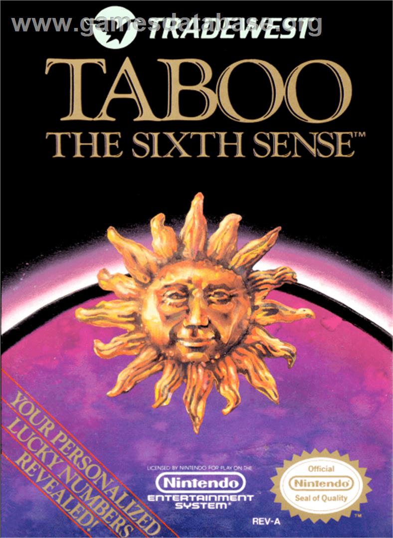 Taboo: The Sixth Sense - Nintendo NES - Artwork - Box