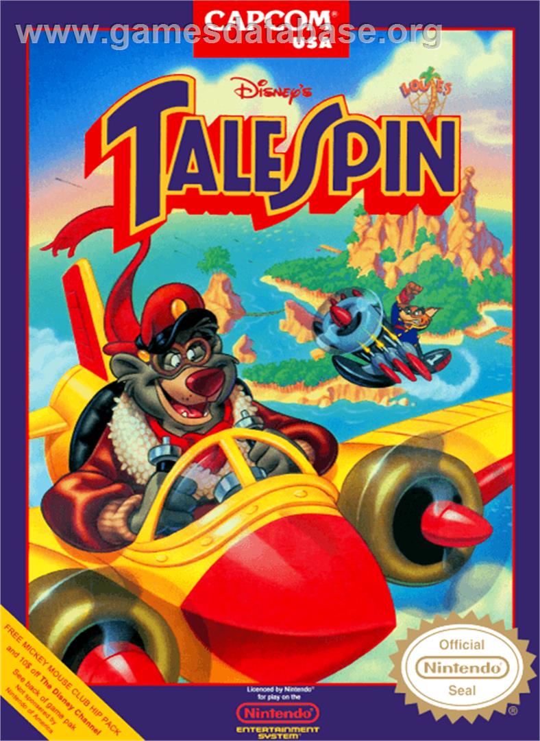 TaleSpin - Nintendo NES - Artwork - Box