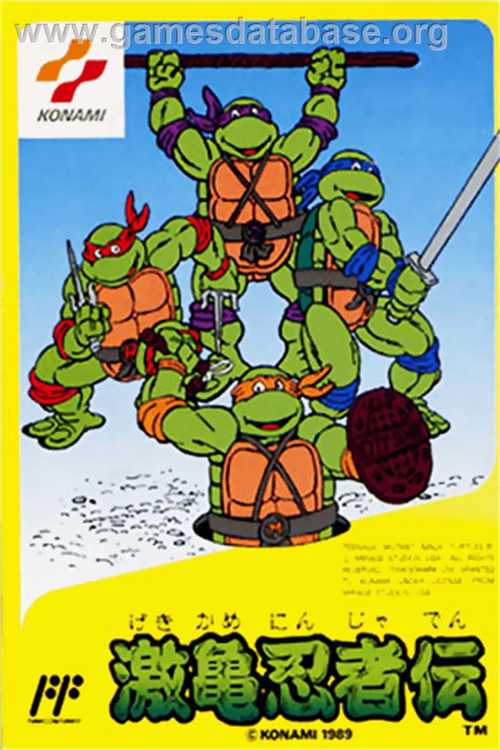 Teenage Mutant Ninja Turtles - Nintendo NES - Artwork - Box