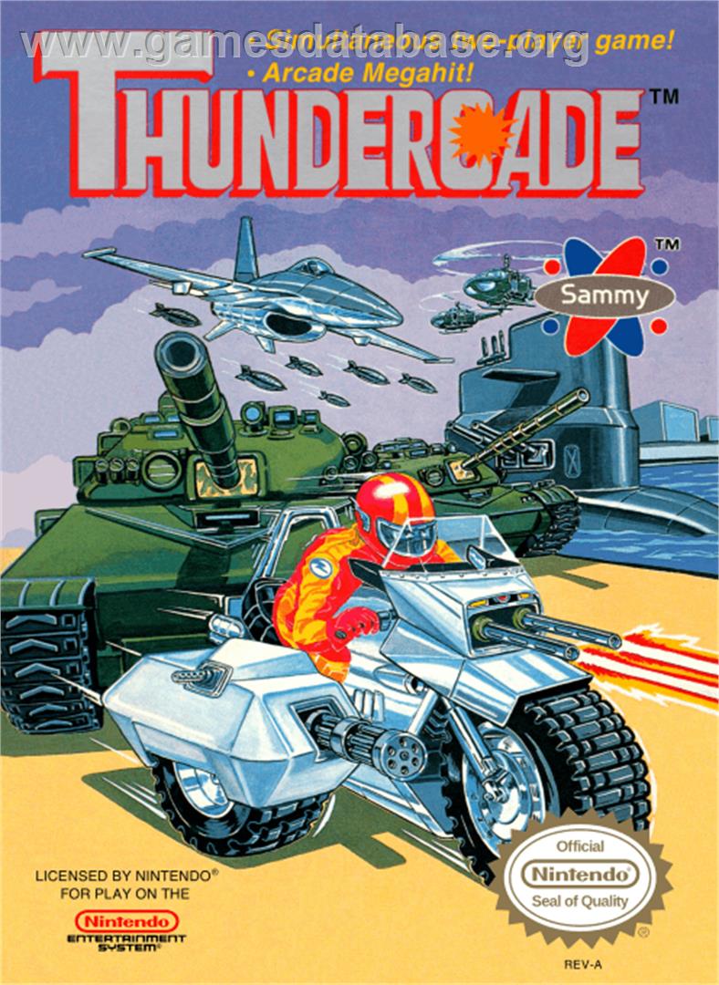 Thundercade / Twin Formation - Nintendo NES - Artwork - Box