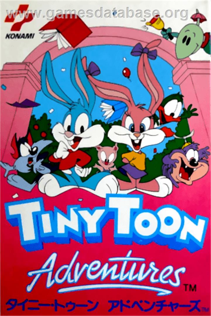 Tiny Toon Adventures - Nintendo NES - Artwork - Box