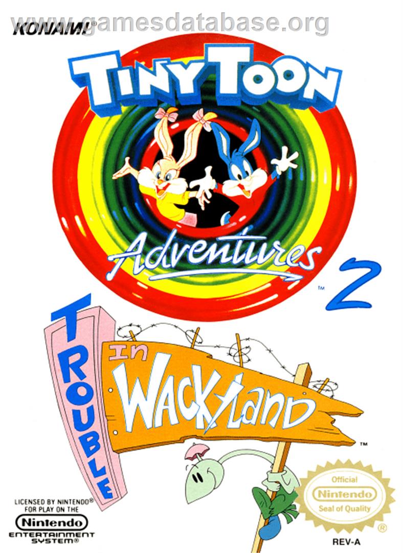 Tiny Toon Adventures 2: Trouble in Wackyland - Nintendo NES - Artwork - Box