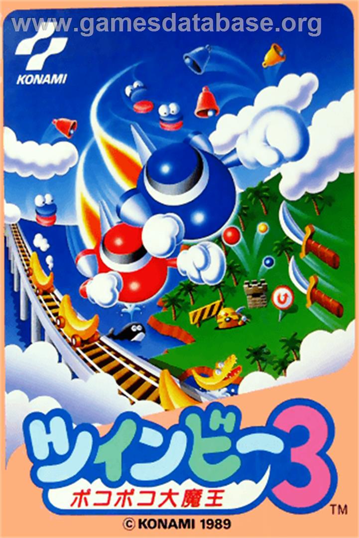 Twinbee 3: Poko Poko Daimao - Nintendo NES - Artwork - Box