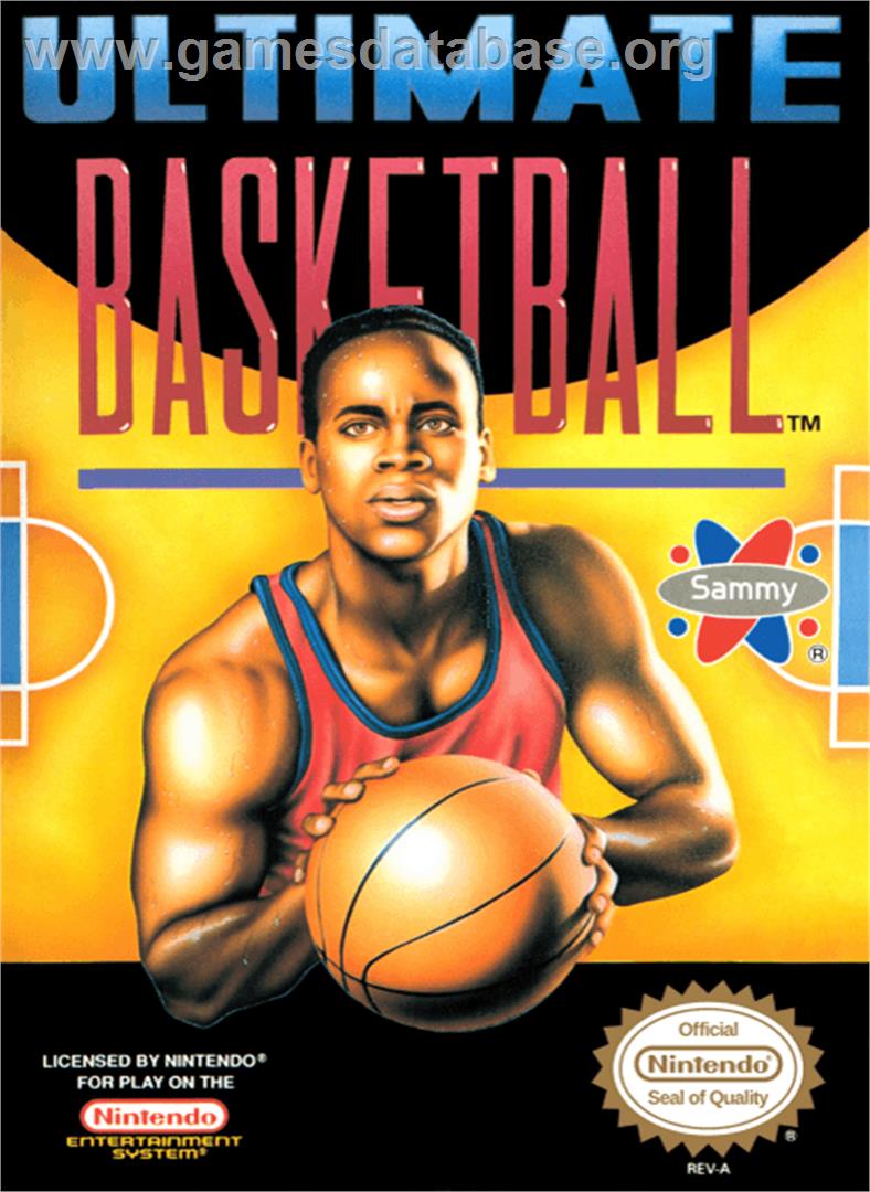 Ultimate Basketball - Nintendo NES - Artwork - Box