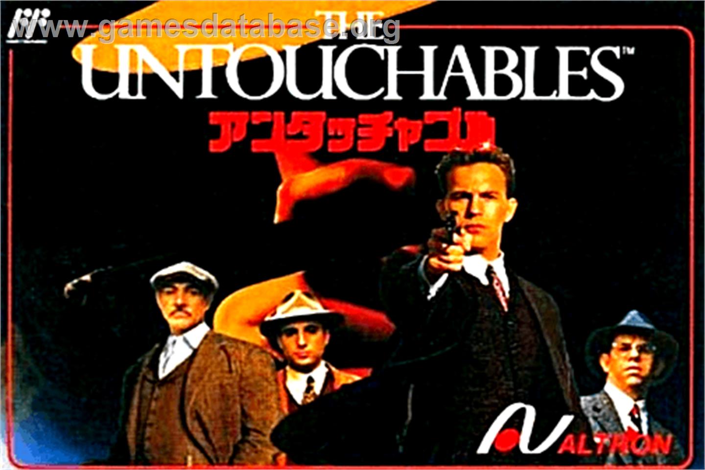 Untouchables - Nintendo NES - Artwork - Box