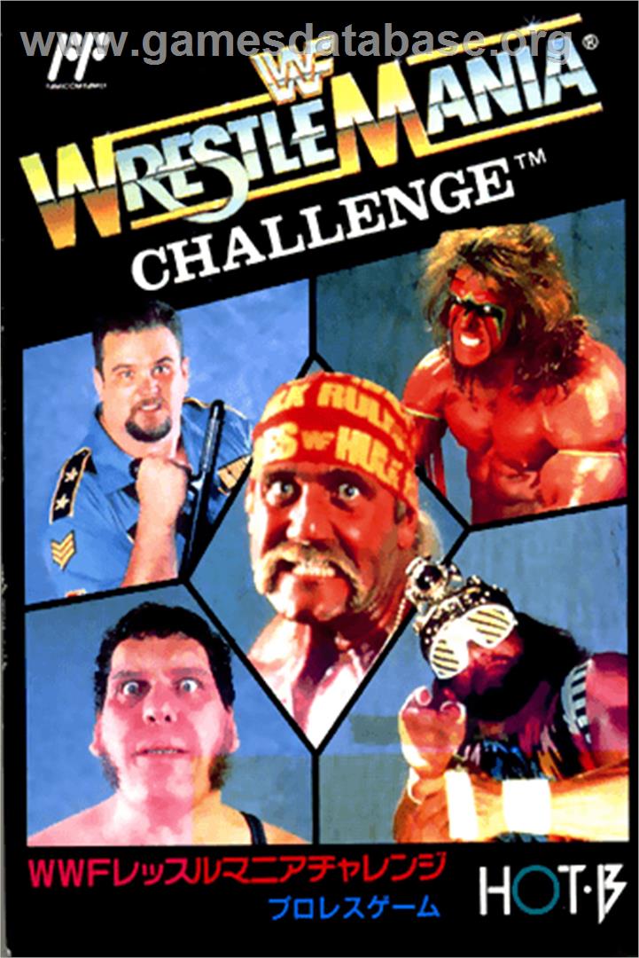 WWF Wrestlemania Challenge - Nintendo NES - Artwork - Box