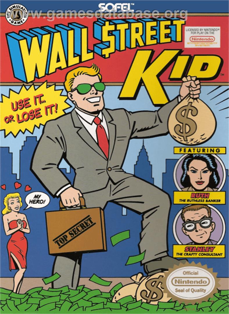 Wall Street Kid - Nintendo NES - Artwork - Box
