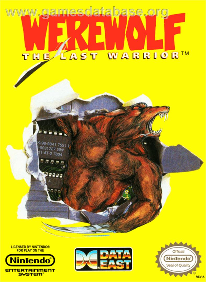 Werewolf: The Last Warrior - Nintendo NES - Artwork - Box