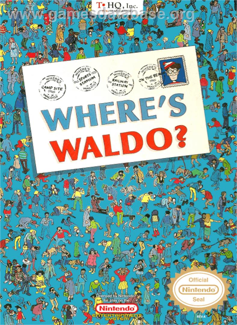 Where's Waldo? - Nintendo NES - Artwork - Box