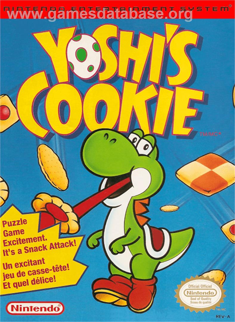 Yoshi's Cookie - Nintendo NES - Artwork - Box