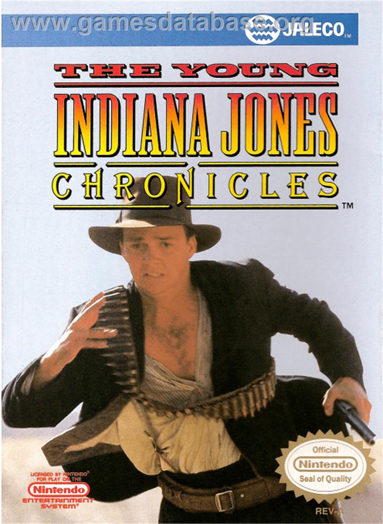 Young Indiana Jones Chronicles - Nintendo NES - Artwork - Box