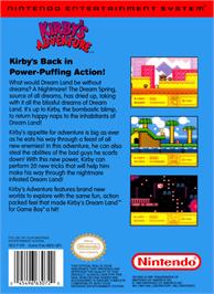 Box back cover for Gorby's Pipeline on the Nintendo NES.