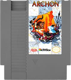 Cartridge artwork for Archon: The Light and the Dark on the Nintendo NES.