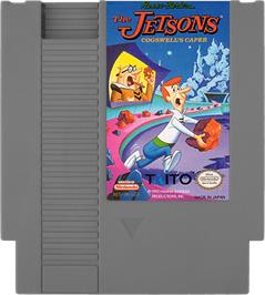 Cartridge artwork for Jetsons: Cogswell's Caper on the Nintendo NES.