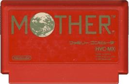 Cartridge artwork for Mother on the Nintendo NES.