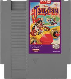 Cartridge artwork for TaleSpin on the Nintendo NES.