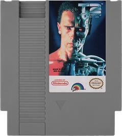 Cartridge artwork for Terminator 2 - Judgment Day on the Nintendo NES.
