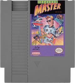 Cartridge artwork for Treasure Master on the Nintendo NES.