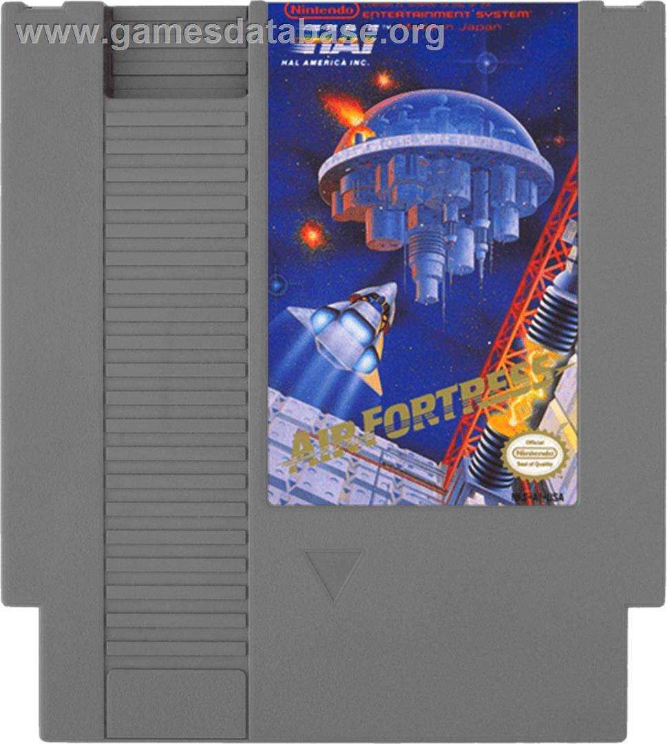 Air Fortress - Nintendo NES - Artwork - Cartridge