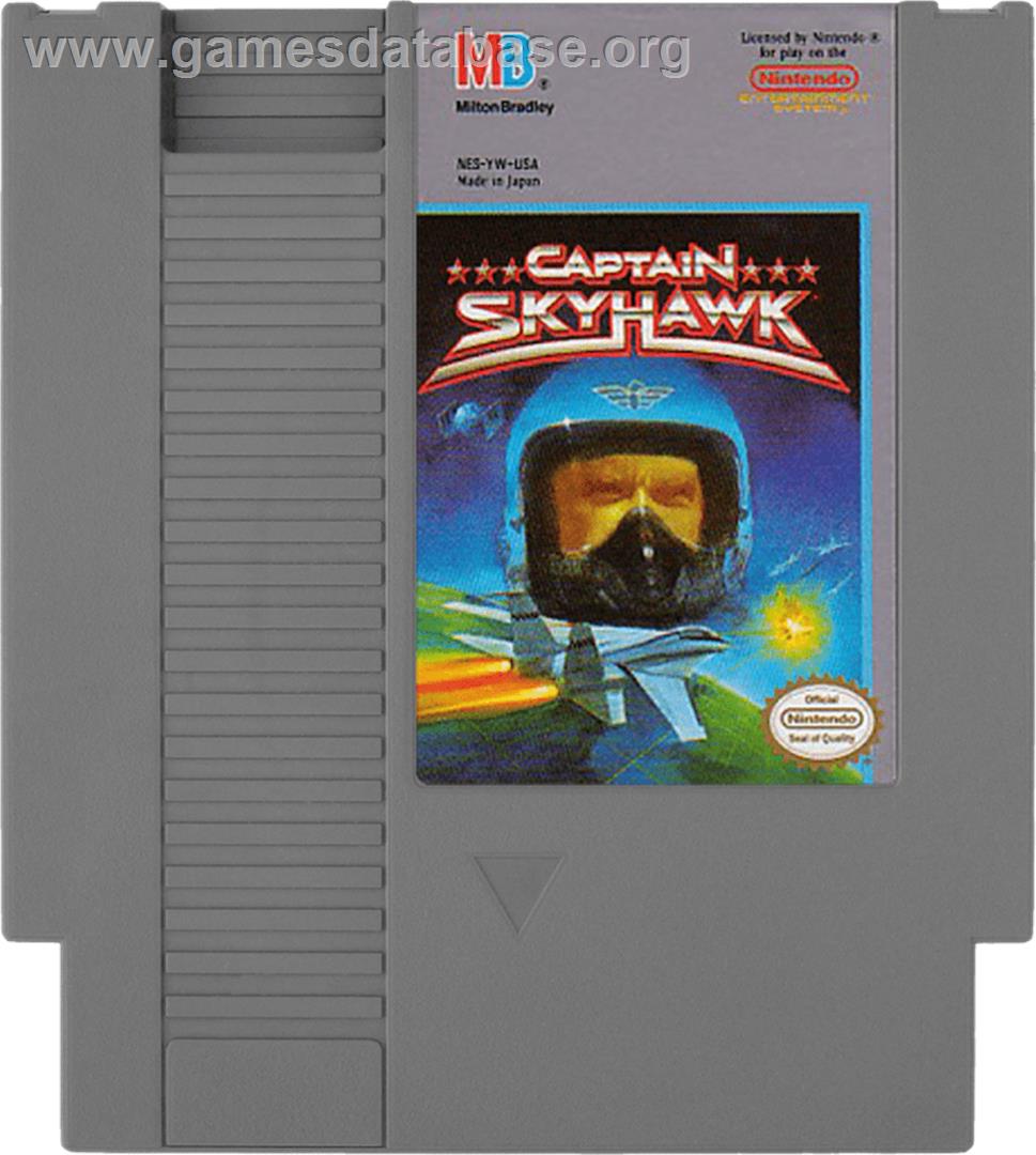 Captain Sky Hawk - Nintendo NES - Artwork - Cartridge