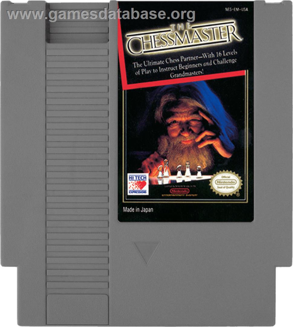 Chessmaster - Nintendo NES - Artwork - Cartridge