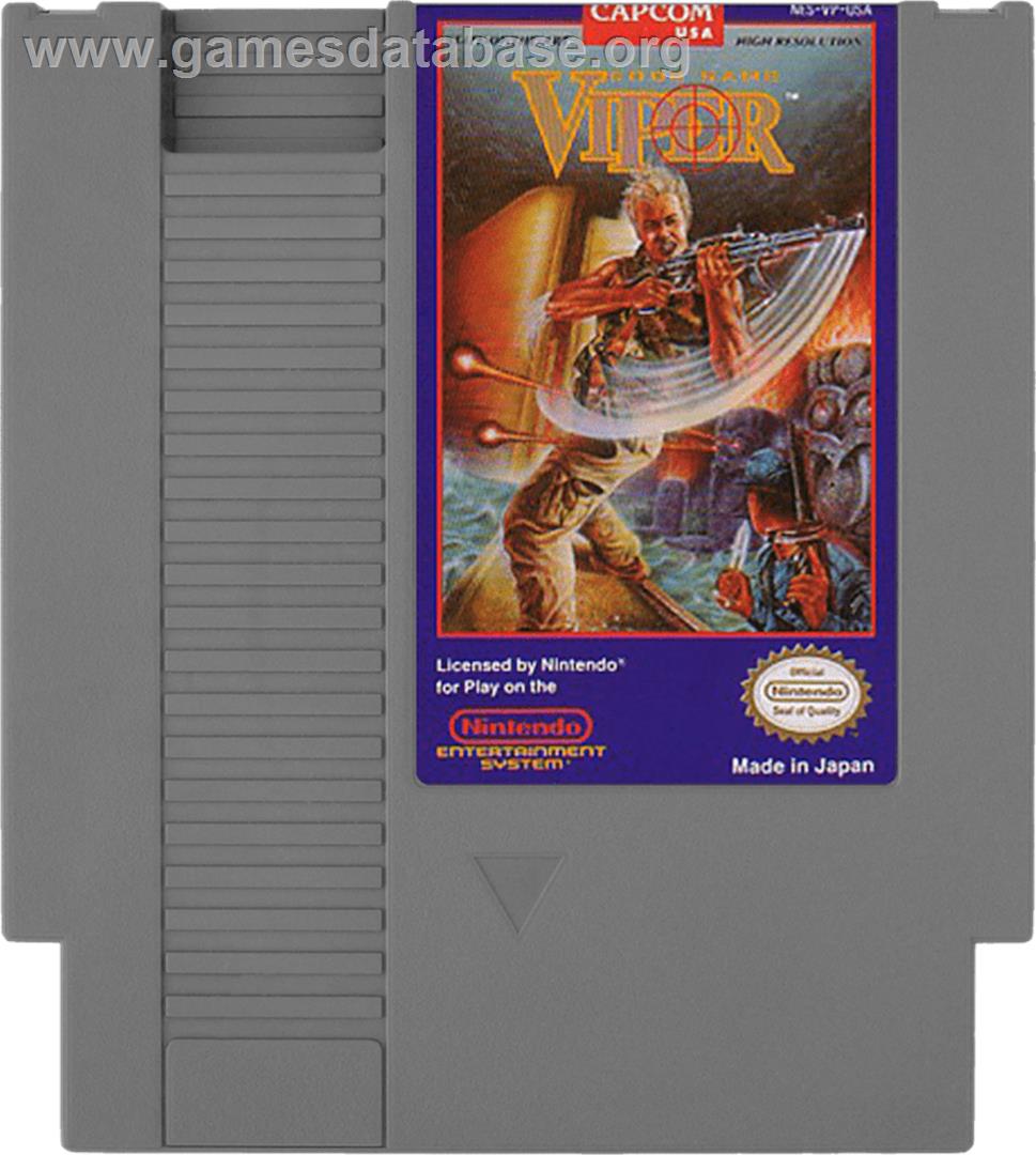 Code Name: Viper - Nintendo NES - Artwork - Cartridge