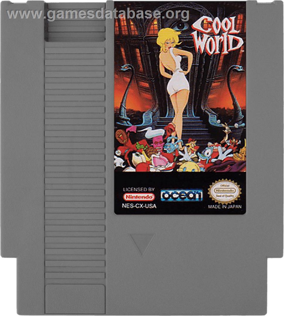 Cool World - Nintendo NES - Artwork - Cartridge