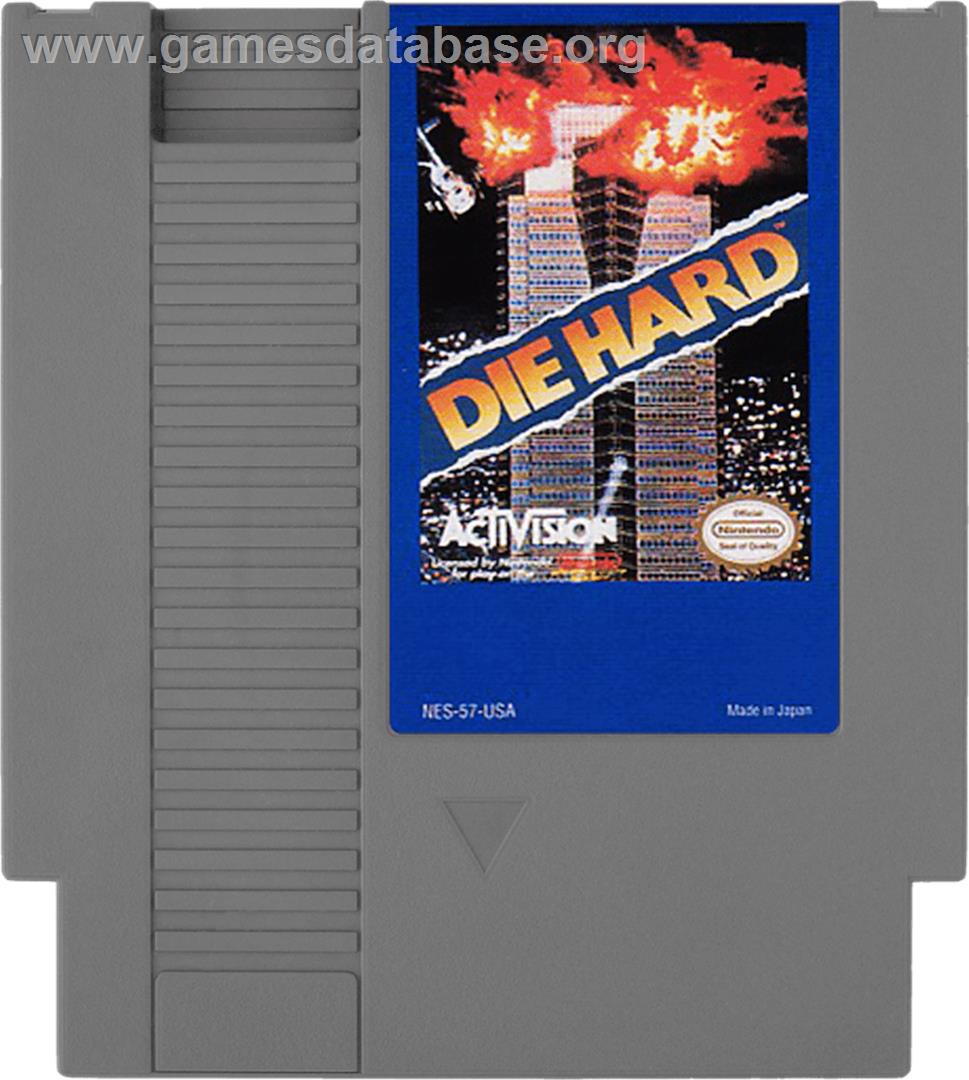 Die Hard - Nintendo NES - Artwork - Cartridge