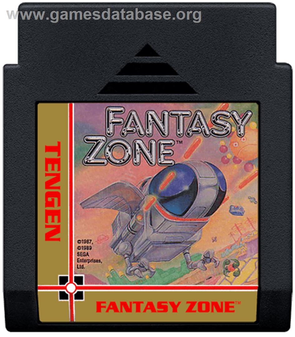 Fantasy Zone - Nintendo NES - Artwork - Cartridge