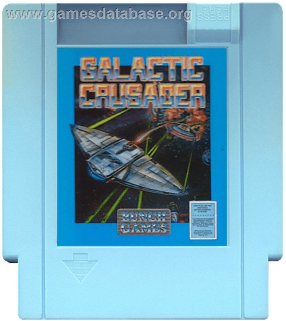 Galactic Crusader - Nintendo NES - Artwork - Cartridge