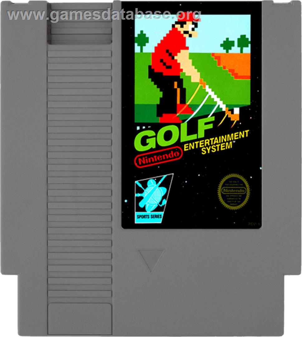 Golf - Nintendo NES - Artwork - Cartridge