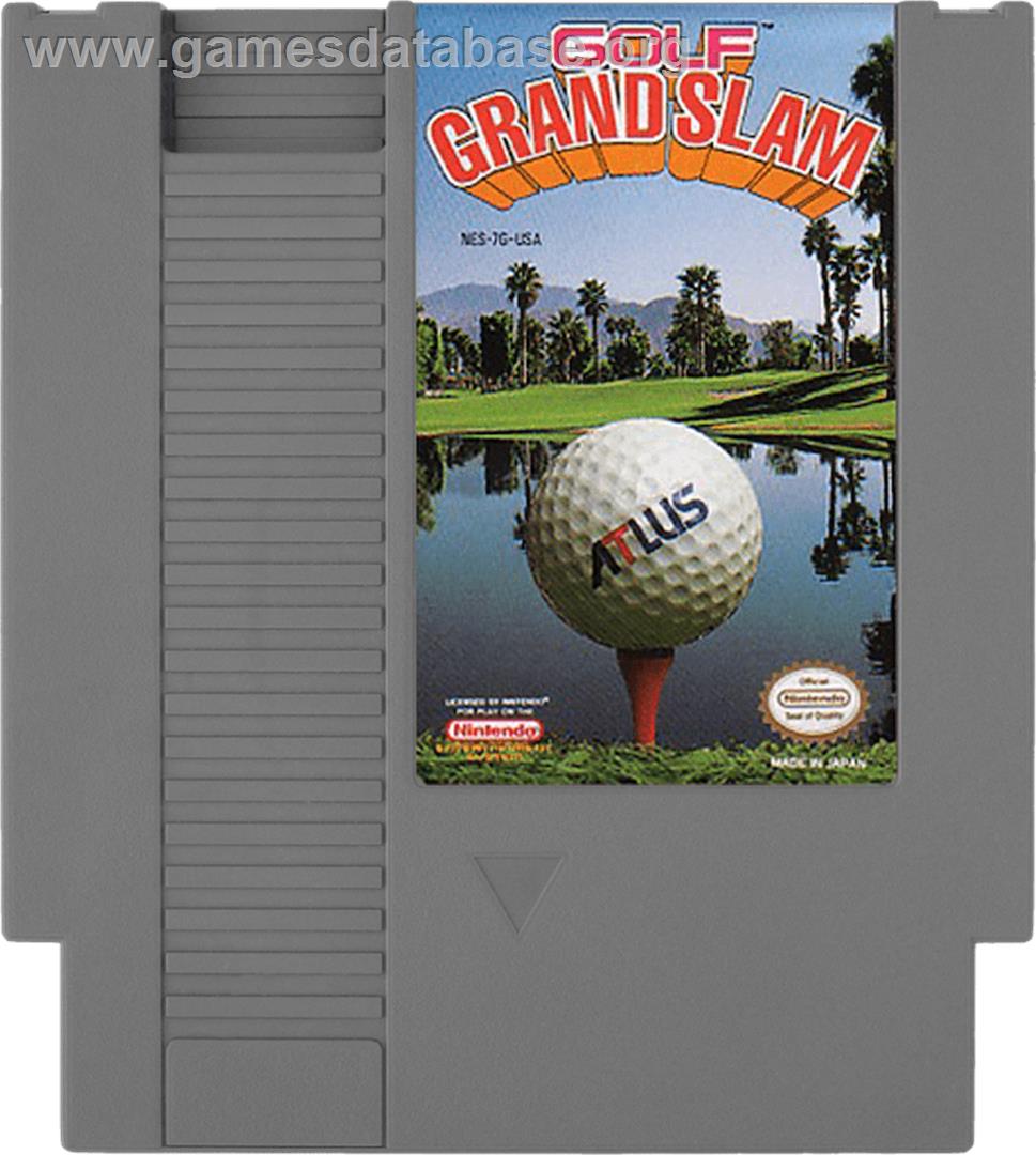 Golf Grand Slam - Nintendo NES - Artwork - Cartridge