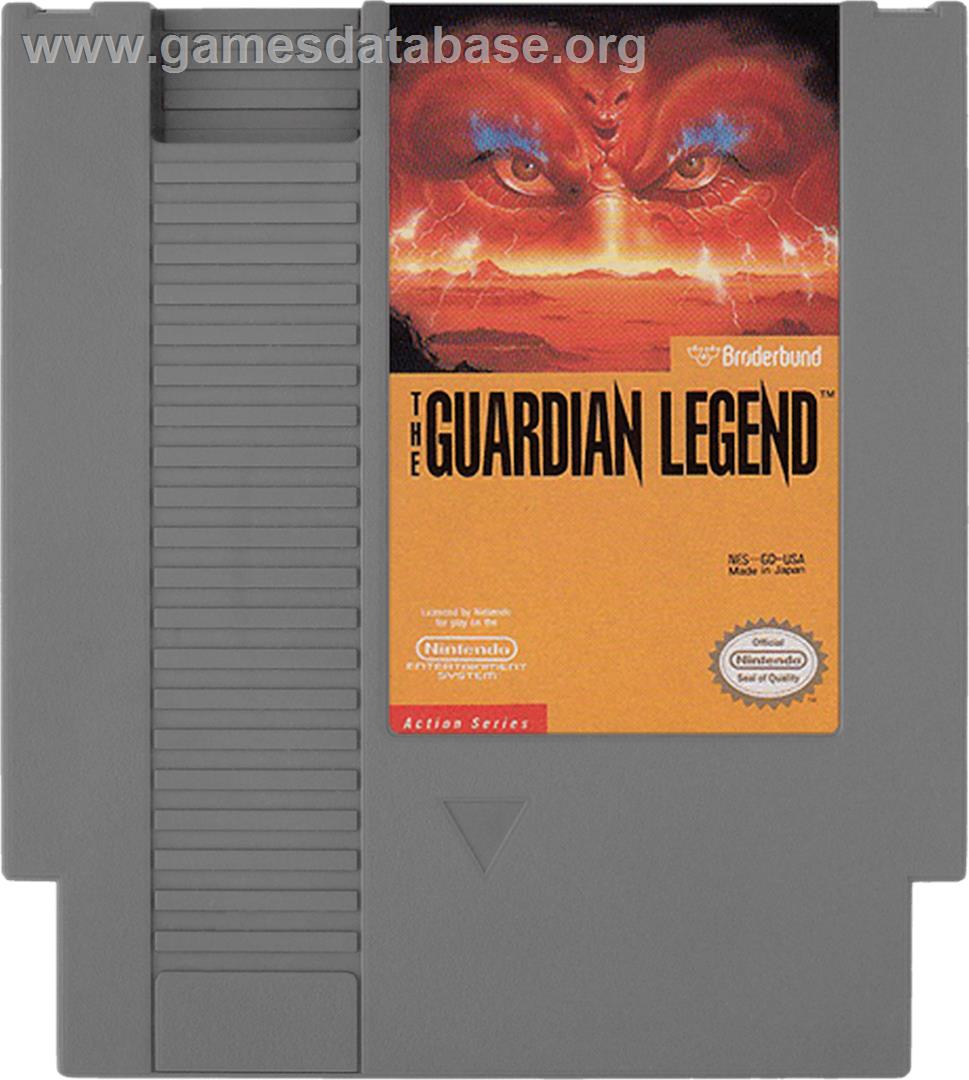 Guardian Legend - Nintendo NES - Artwork - Cartridge