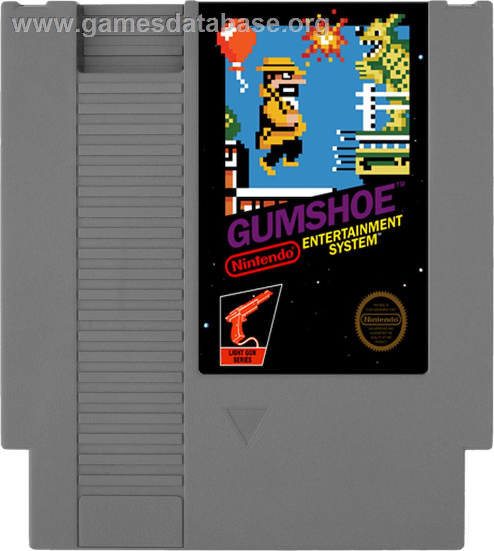 Gumshoe - Nintendo NES - Artwork - Cartridge