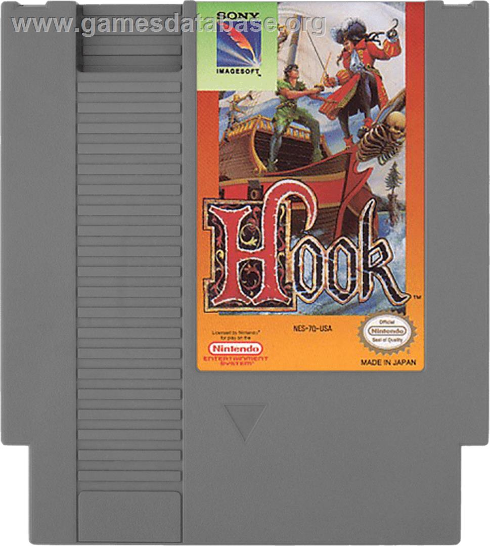 Hook - Nintendo NES - Artwork - Cartridge