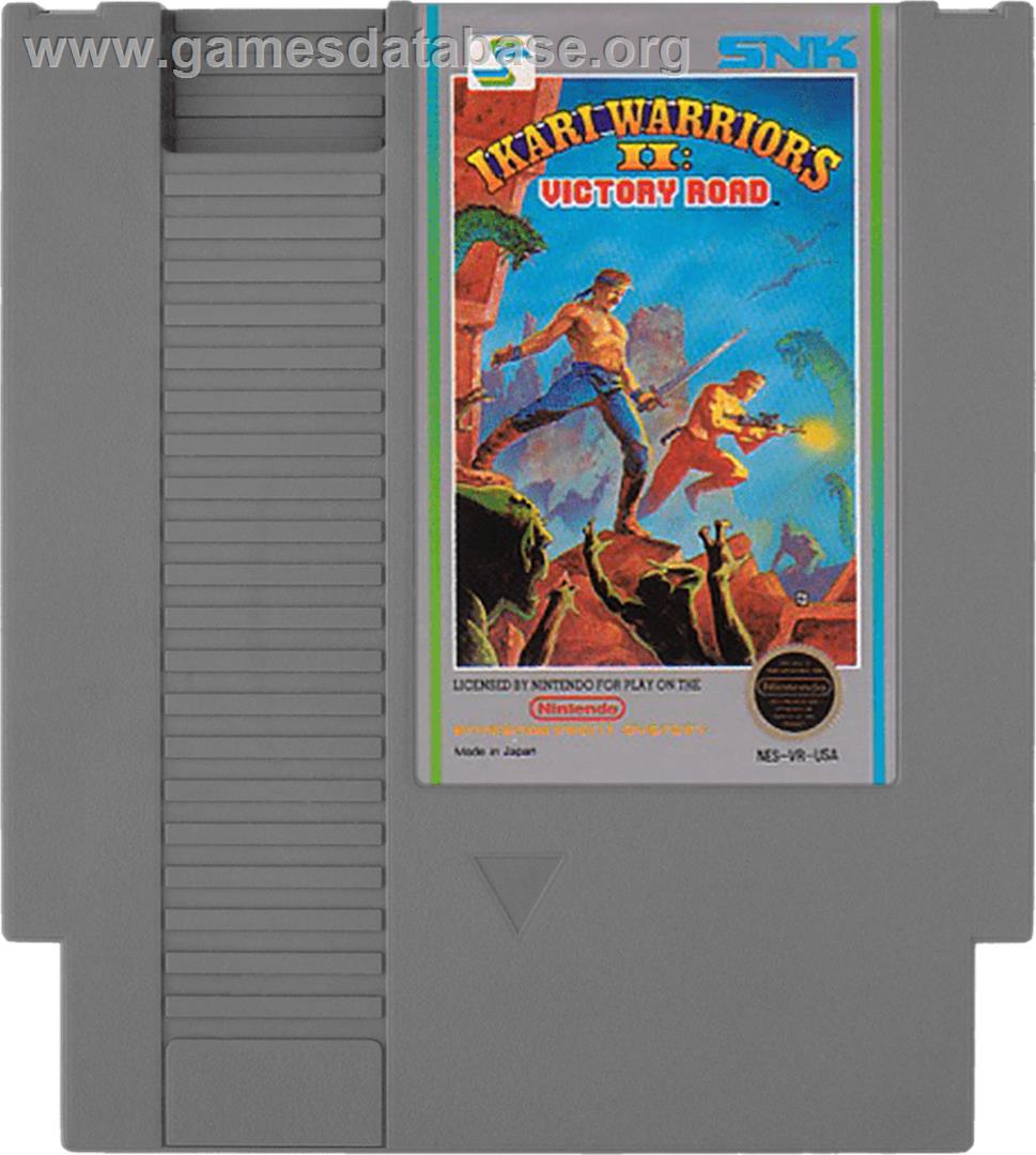 Ikari Warriors 2 - Nintendo NES - Artwork - Cartridge