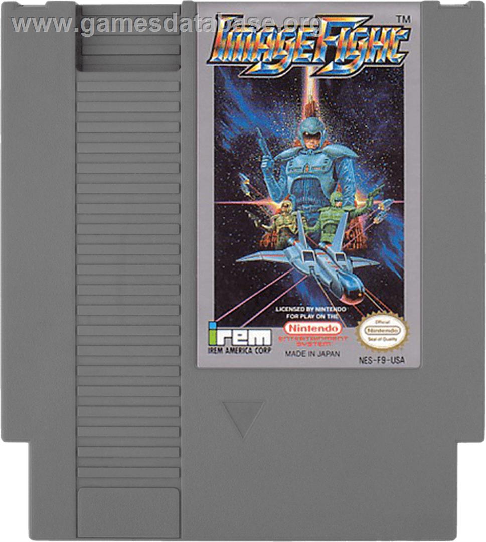Image Fight - Nintendo NES - Artwork - Cartridge