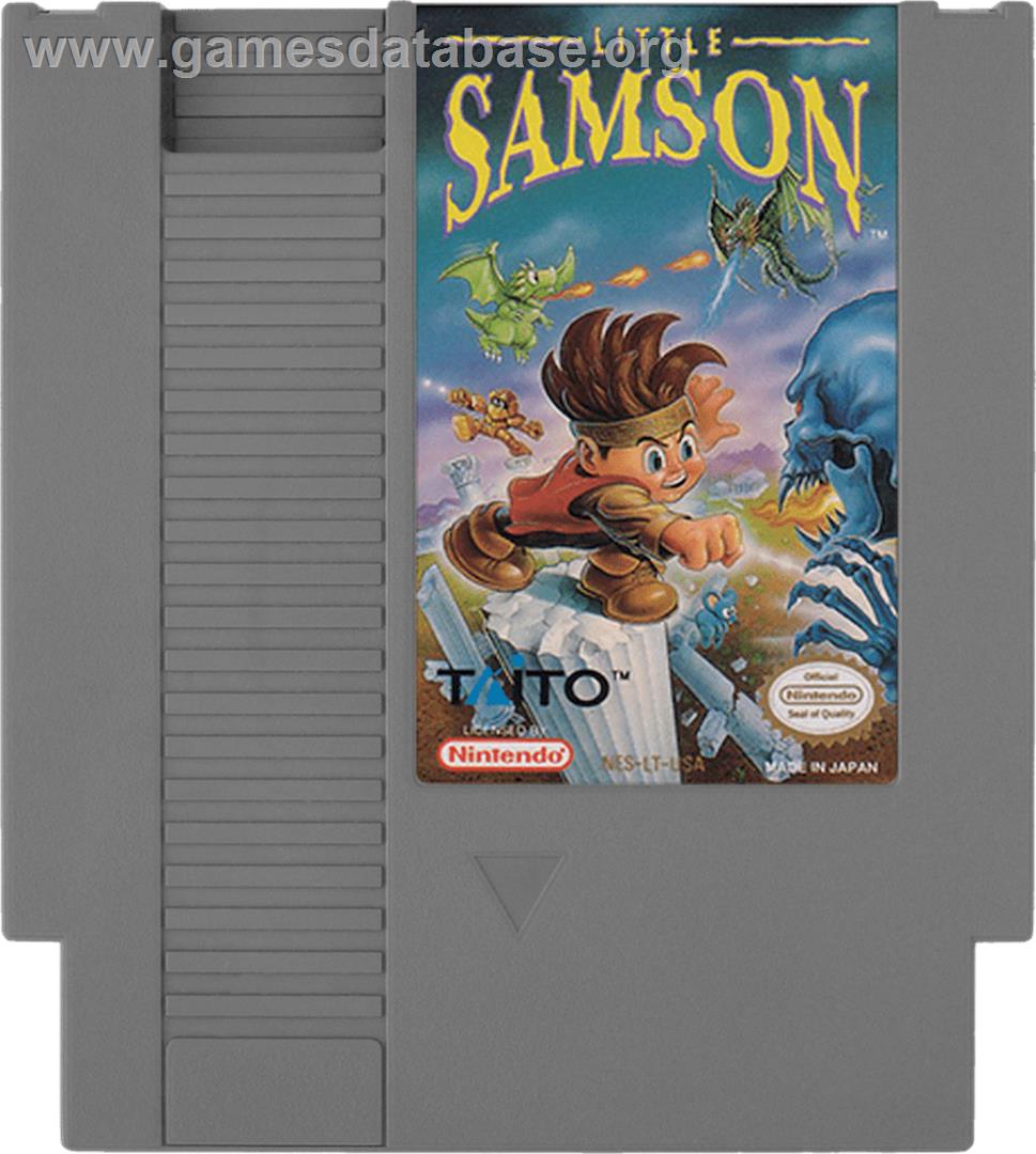 Little Samson - Nintendo NES - Artwork - Cartridge