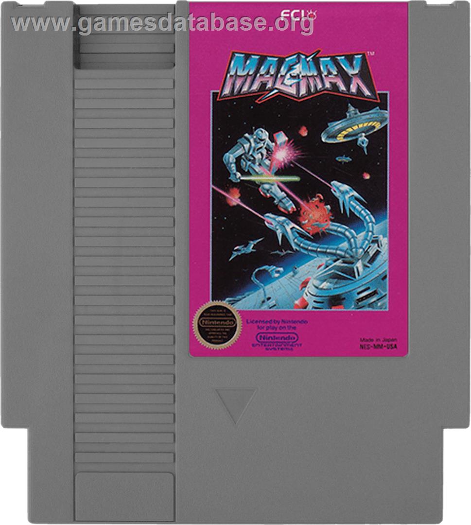 Mag Max - Nintendo NES - Artwork - Cartridge