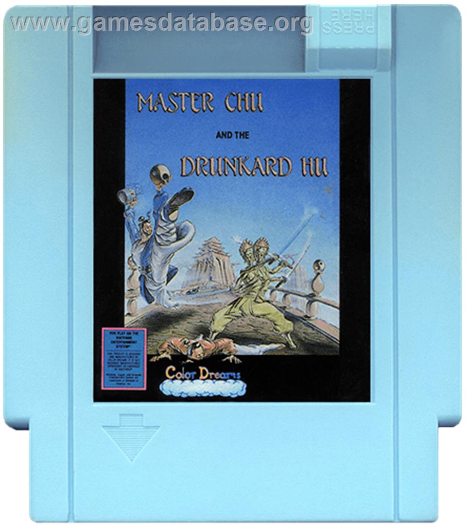 Master Chu And The Drunkard Hu - Nintendo NES - Artwork - Cartridge