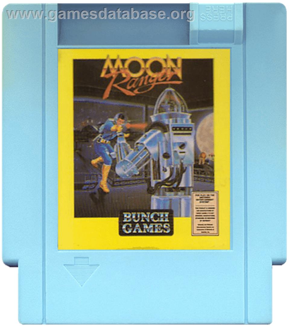 Moon Ranger - Nintendo NES - Artwork - Cartridge