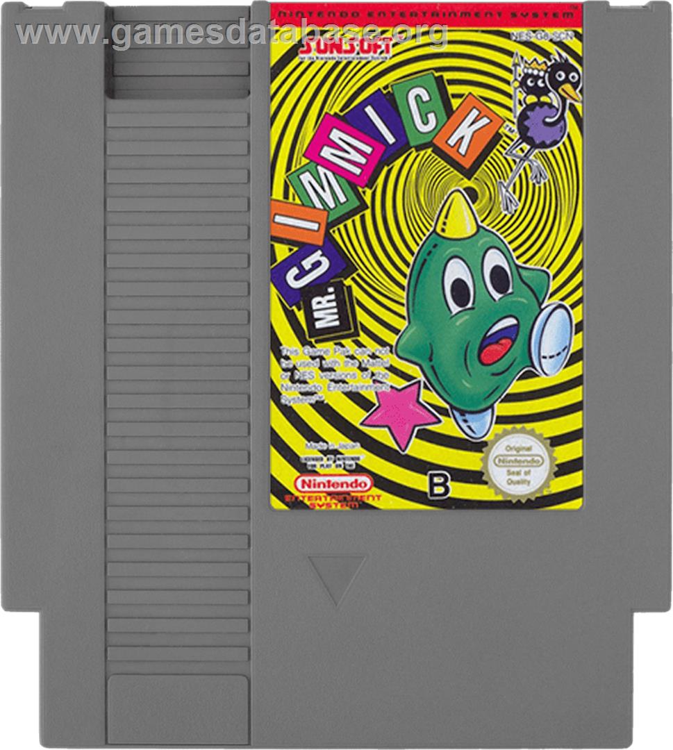 Mr. Gimmick - Nintendo NES - Artwork - Cartridge